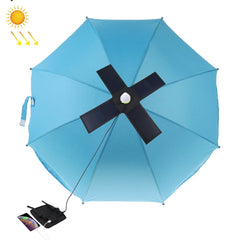 HAWEEL 28W Foldable Umbrella Top Solar Panel Charger with 5V 3A Max Dual USB Ports, Support QC3.0 / FCP / SCP/ AFC / SFCP Protocol