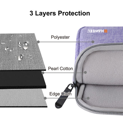 HAWEEL 11 inch Sleeve Case Zipper Briefcase Carrying Bag For Macbook, Samsung, Lenovo, Sony, DELL Alienware, CHUWI, ASUS, HP, 11 inch and Below Laptops / Tablets, 11 inch, 11 inch Handbag(AE Warehouse)