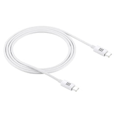 HAWEEL 25W 3A Type-C / USB-C to Type-C / USB-C PD Fast Charging Data Cable, Length: 1m, Type-C to Type-C 1m White