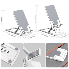 HAWEEL Adjustable Lifting Folding Portable Live Broadcast Desktop Plastic Holder, Plastic