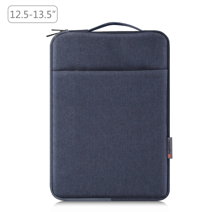 HAWEEL Laptop Sleeve Case Zipper Briefcase Bag with Handle for 12.5-13.5 inch Laptop(Gray Blue)