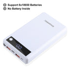 6 x 18650 Battery / White