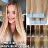 18P613#  Tape Ins Extensions Raw Hair 50g Russian Virgin Remy 100% Human Hair Extensions Wholesaler Price Tape Hair Extension