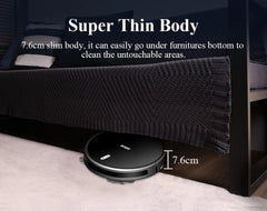 Robot Vacuum Cleaner G20S, 6000Pa Suction,Remote Upgrade, 2 in1 Wet Dry Mop, Wifi App, Smart Vaccum Auto Floor Washing for Home,