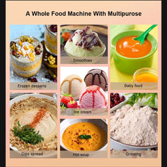 【7 Years Warranty】BPA Free Heavy Duty Professional Commercial Bar Blender Food Mixer Juicer Ice Crusher Smoothie Maker Max 2200W