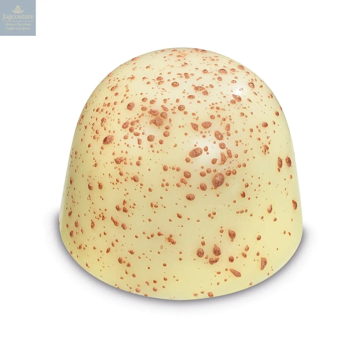 Hazelnut - pure hazelnut paste praline in white chocolate 12.2g