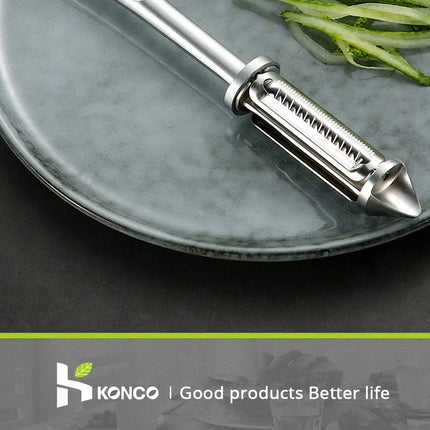 Konco Fruit and Vegetable Peeler,Kitchen Accessories,Alloy Sharp Peeler Potato Carrot Grater Peeler Kitchen Gadget