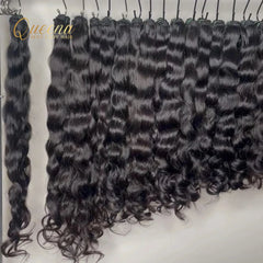 Hot Selling Cuticle Aligned Raw Vietnamese Human Hair Extension Raw Indian Curl Burmese Curly Natural Wave Hair Bundles
