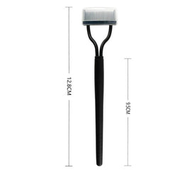 Eyelash Curler Beauty Makeup Lash Separator Foldable Metal Eyelash Brush Comb Mascara Curl Beauty Makeup Cosmetic Tool