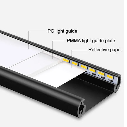 Wireless LED Night Light Motion Sensor 20 40 60 80cm USB Rechargeable Dimmable Wardrobe Lamp for Kitchen Cabinet Staircase Lamp