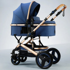 Purorigin Pram for Babies Factory Cheap Price 4 Wheels Light Weight Foldable 2 in 1Baby Stroller Baby Carrier  Newborn