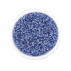 1000/1800Pcs 2mm Hexagon Czech Glass Cylindrical Loose Small Seed Needle Beads for DIY Bracelet Necklace Jewelry Making Supplies