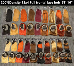 Cheap Price Short Human Hair Wig Natural Color Bob Lace Frontal 13*4 Human Hair Wigs Short Straight Hair Bob Wigs Manufactures