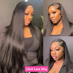 Transparent Lace Front Wigs for Black Women Brazilian Virgin Human Hair Lace Front Wig 180 Density Wigs Human Hair Lace Front