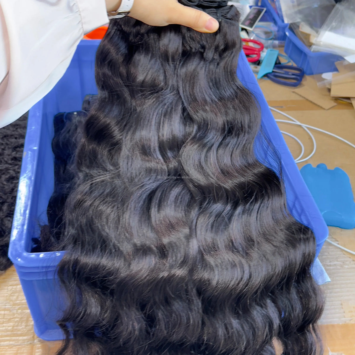 Burmese Curly Hair Weft Bundles Unprocessed Virgin Vietnamese Natural Raw Human Hair Bundles Weave Wholesale
