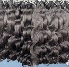 Burmese Curly Double Weft Virgin Human Hair Raw Vietnamese One Donor Raw Burmese Curly Hair Bundles