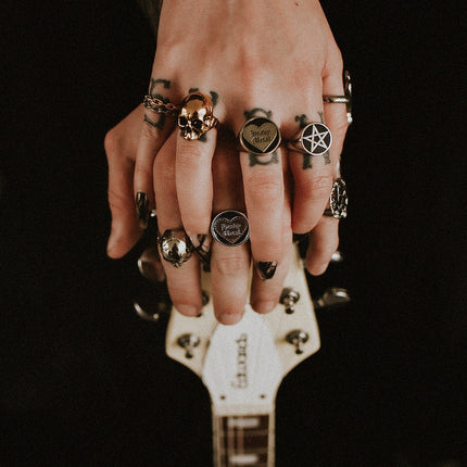 Pentagram Signet Ring