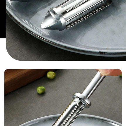 Konco Fruit and Vegetable Peeler,Kitchen Accessories,Alloy Sharp Peeler Potato Carrot Grater Peeler Kitchen Gadget