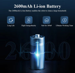 Robot Vacuum Cleaner G20S, 6000Pa Suction,Remote Upgrade, 2 in1 Wet Dry Mop, Wifi App, Smart Vaccum Auto Floor Washing for Home,