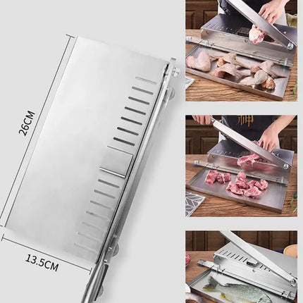 Kitchen Tools Meat Slicing Machine Stainless Steel Household Manual Thickness Adjustable Meat and Vegetables Slicer Gadget
