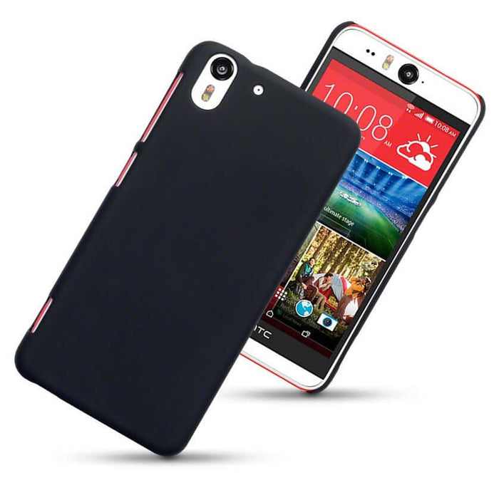Qubits Hybrid Matte Black Case - For HTC Desire Eye