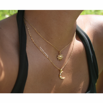 Golden Sunburst Necklace