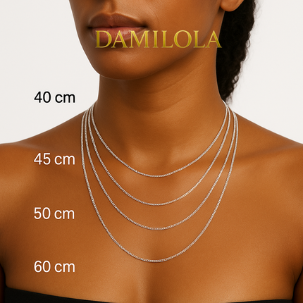 Gold/Silver Snake Herringbone Chain - Single