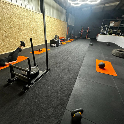 Sprung Plain Colour Uni Indoor Sprint Track - 2m Wide