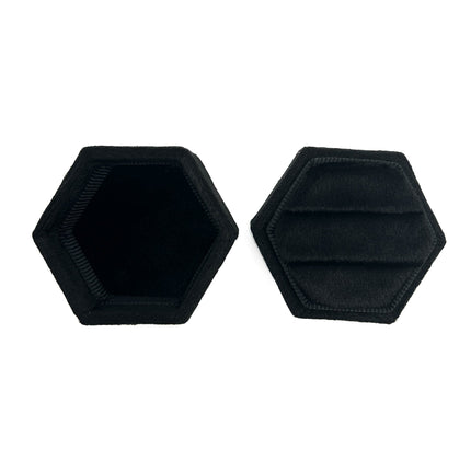 Black Hexagon 'To the stars who listen and the dreams that are answered' Ring Box