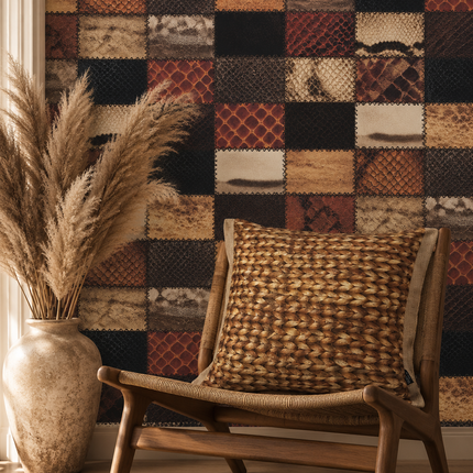 Water Hyacinth Oblong Cushion With Hessian Trim