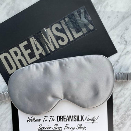 Silver Silk Sleep Mask
