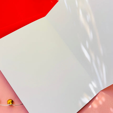 “Santa Thinks You’re a Tw*t” Christmas Card – Funny Cheeky Holiday Greeting