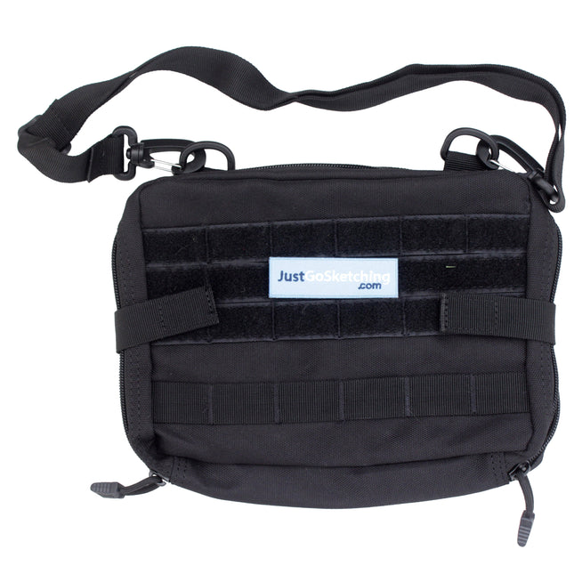 Military-Grade Nylon Sketching Case (Large) – Water-Resistant Art & Pen Organizer