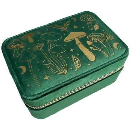 Green Witch Mushroom Jewellery Box