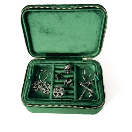 Green Witch Mushroom Jewellery Box