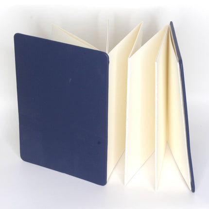 *Concertina Watercolour Sketchbook – A5 inch Faux Leather Hardback + 300gsm Saunders Waterford Paper