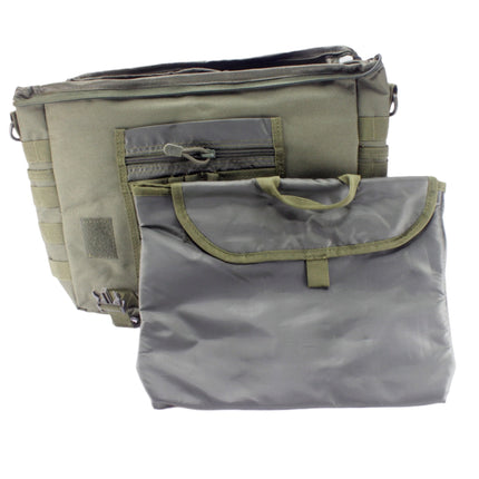 Military-Grade Nylon Sketching Shoulder bag (Large) – Water-Resistant Art & Pen Organizer