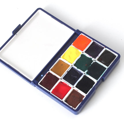 *12 Half-Pan Travel Palette Box (Magnetic Compatible) – JustGoSketching Companion Add-On
