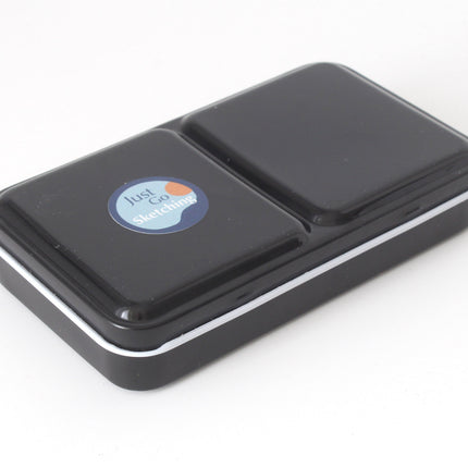 *12 Half-Pan Travel Palette Box (Magnetic Compatible) – JustGoSketching Companion Add-On