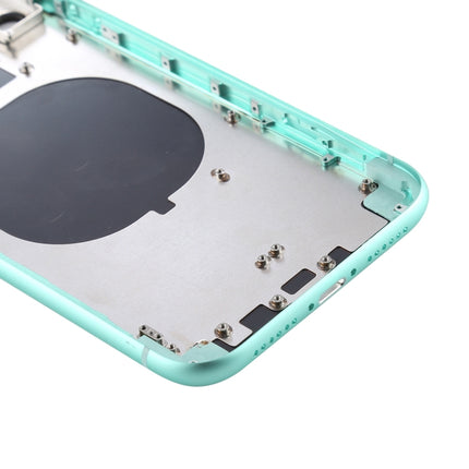 Back Housing Cover with SIM Card Tray & Side keys & Camera Lens for iPhone 11, For iPhone 11 (Camera Lens), Back Housing Cover for11, For iPhone11 (with Camera Lens), For iPhone 11 (with Camera Lens)