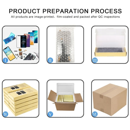 10 PCS Front Housing Adhesive for iPhone 12, 10 PCS for iPhone 12