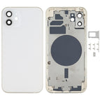 For iPhone 12(with SIM Card Tray) / White