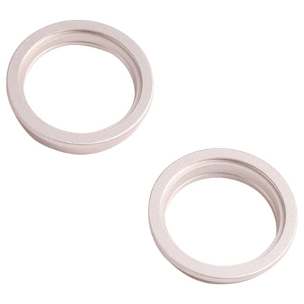 2 PCS Rear Camera Glass Lens Metal Outside Protector Hoop Ring for iPhone 13 mini, For iPhone 13 mini