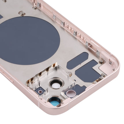 Back Housing Cover with SIM Card Tray & Side  Keys & Camera Lens for iPhone 13, For iPhone 13(with SIM Card Tray & Side Keys), For iPhone 13(with Card Tray & Side Keys), For iPhone 13