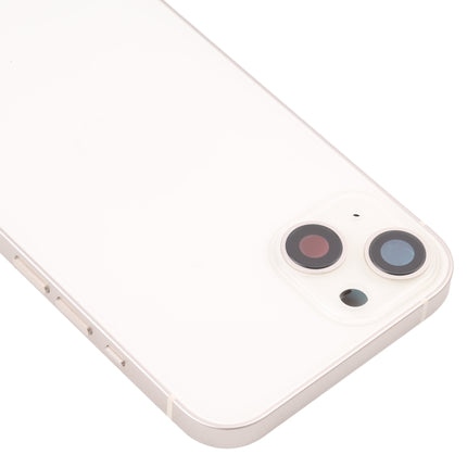 For iPhone 13 Battery Back Cover with Side Keys & Card Tray & Power + Volume Flex Cable & Wireless Charging Module, For iPhone 13 (Assembly)