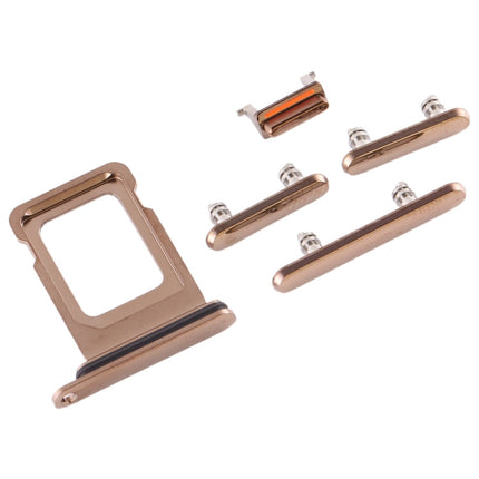 SIM Card Tray + Side Key for iPhone 11 Pro / 11 Pro Max, For iPhone 11 Pro(Single card)