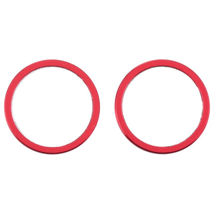 2 PCS Rear Camera Glass Lens Metal Protector Hoop Ring for iPhone 12 Mini, For iPhone 12 Mini