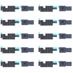 10 Sets Motherboard Heat Sink Sticker for iPhone 12 mini, For iPhone 12 mini