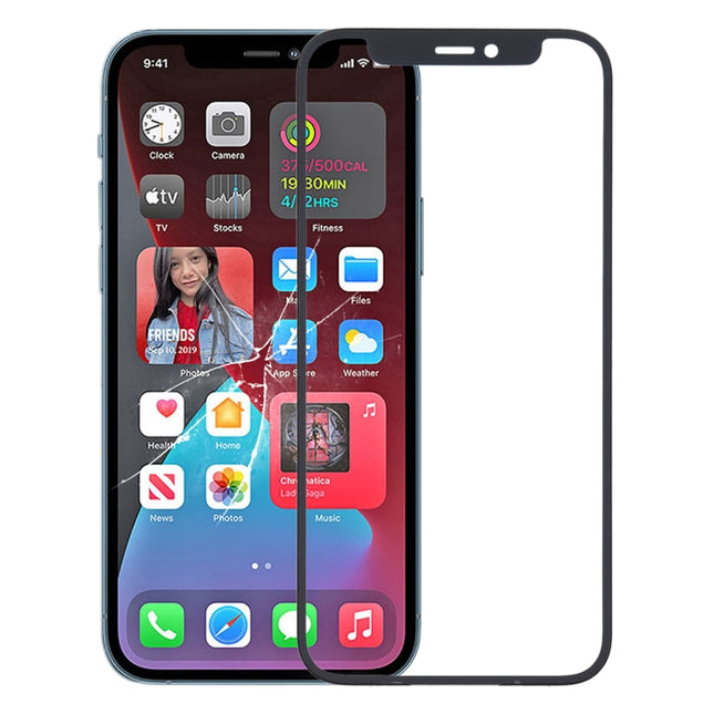 Front Screen Outer Glass Lens for iPhone 12 Pro Max, For iPhone 12 Pro Max