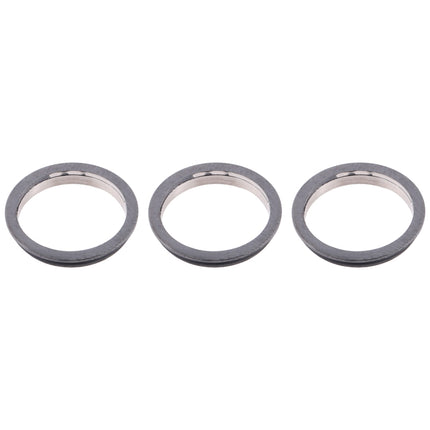 3 PCS Rear Camera Glass Lens Metal Protector Hoop Ring for iPhone 12 Pro Max, For iPhone 12 Pro Max
